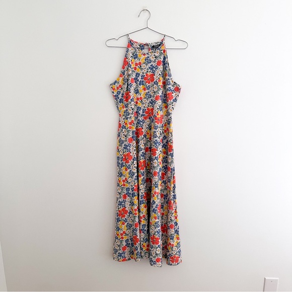 Chap's Retro Print Halter Neck Dress - Picture 8 of 8